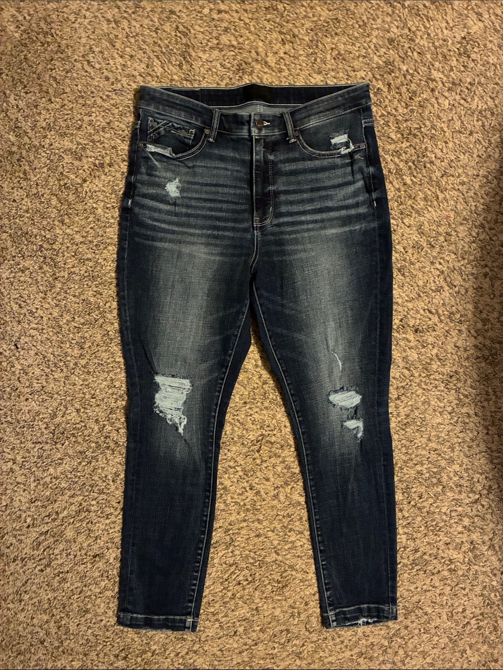 Buckle black Fit No. 75 ankle Skinny Jeans -size 31